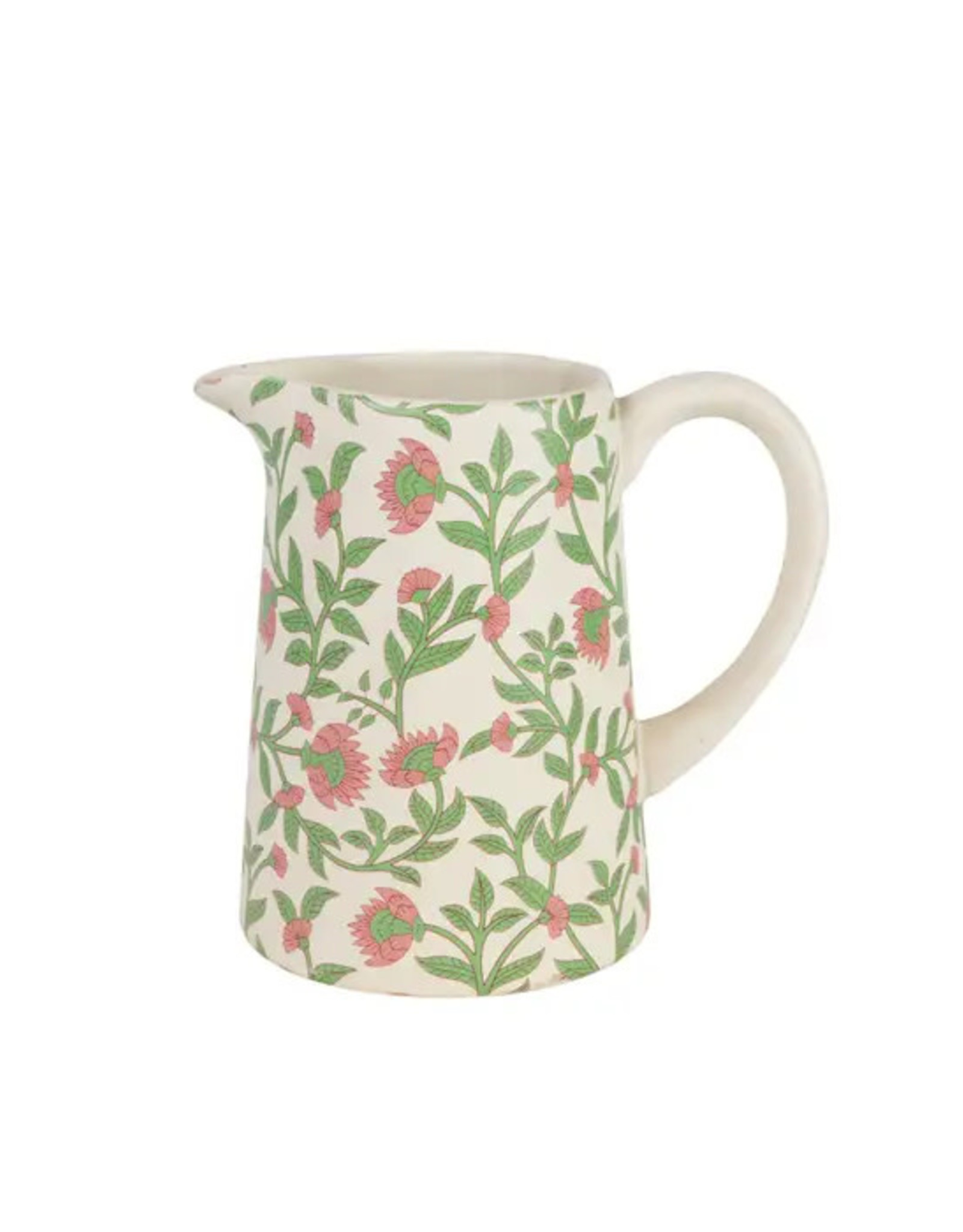Ten Thousand Villages Blooming Vines Pitcher