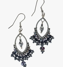 Ten Thousand Villages Sable Swing Earrings