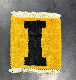 Bunyaad Pakistan Yellow Iowa City Mug Rug