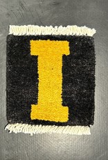 Bunyaad Pakistan Black Iowa City Mug Rug