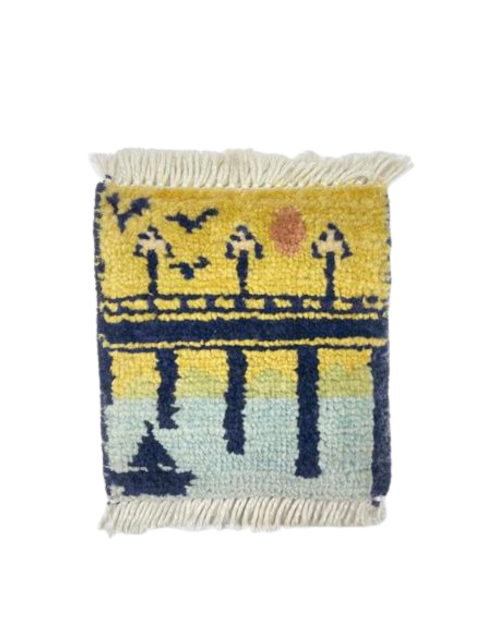 Bunyaad Pakistan Sunset Pier Mug Rug