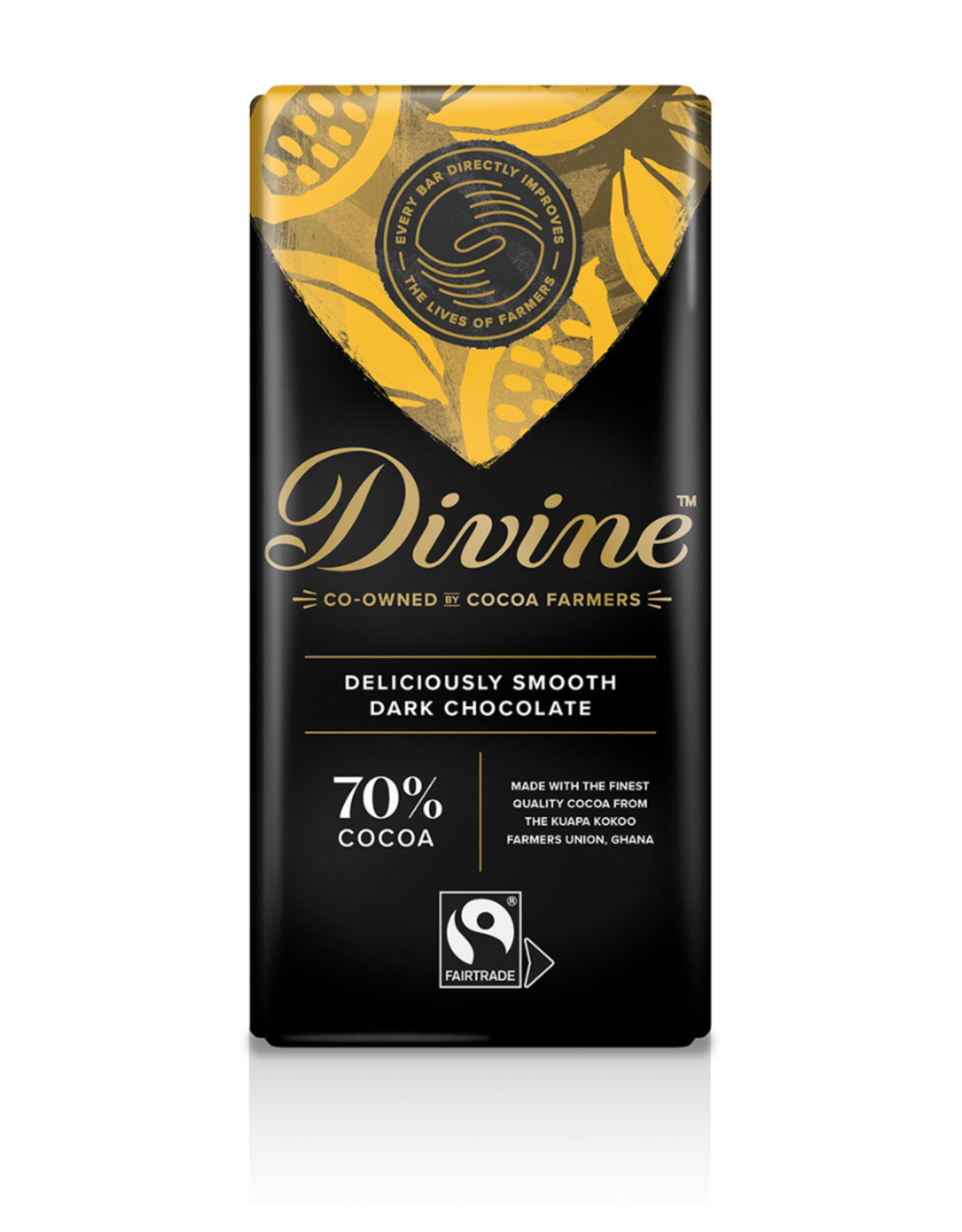 Divine Chocolate 70% Dark Chocolate