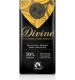 Divine Chocolate 70% Dark Chocolate