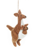 Felt So Good Felt Kanga and Roo Ornament