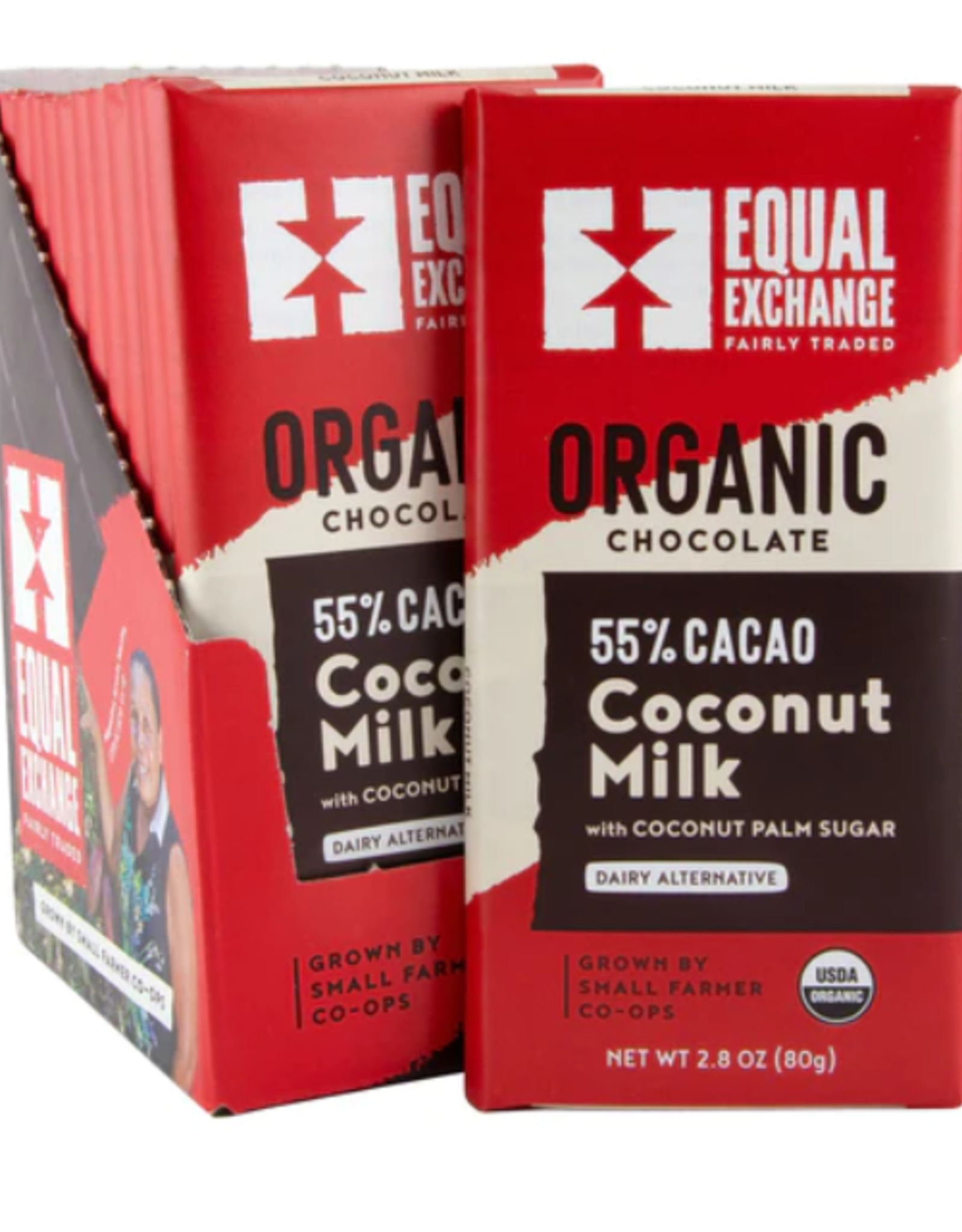 Equal Exchange Organic Chocolate Bar with Coconut Milk