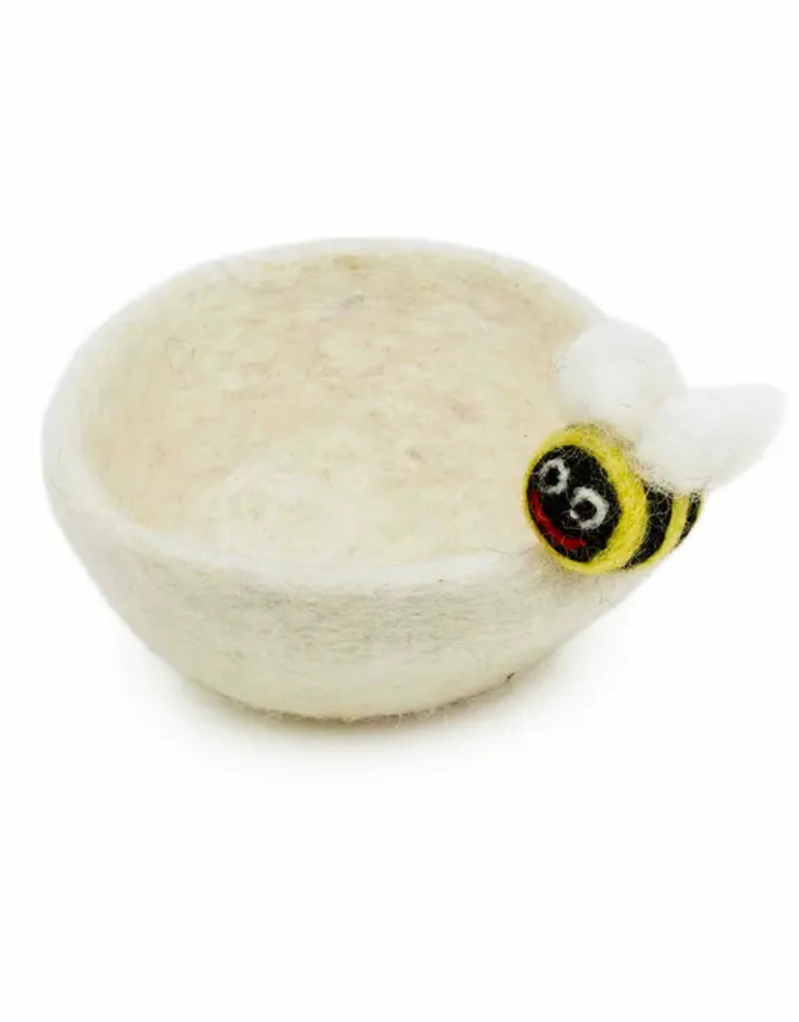 Felt So Good Bumblee Felt Trinket Dish