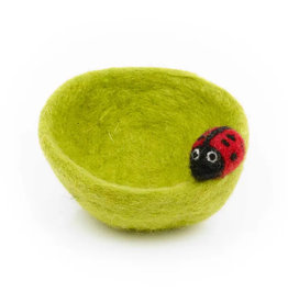 Felt So Good Ladybug Felt Trinket Dish