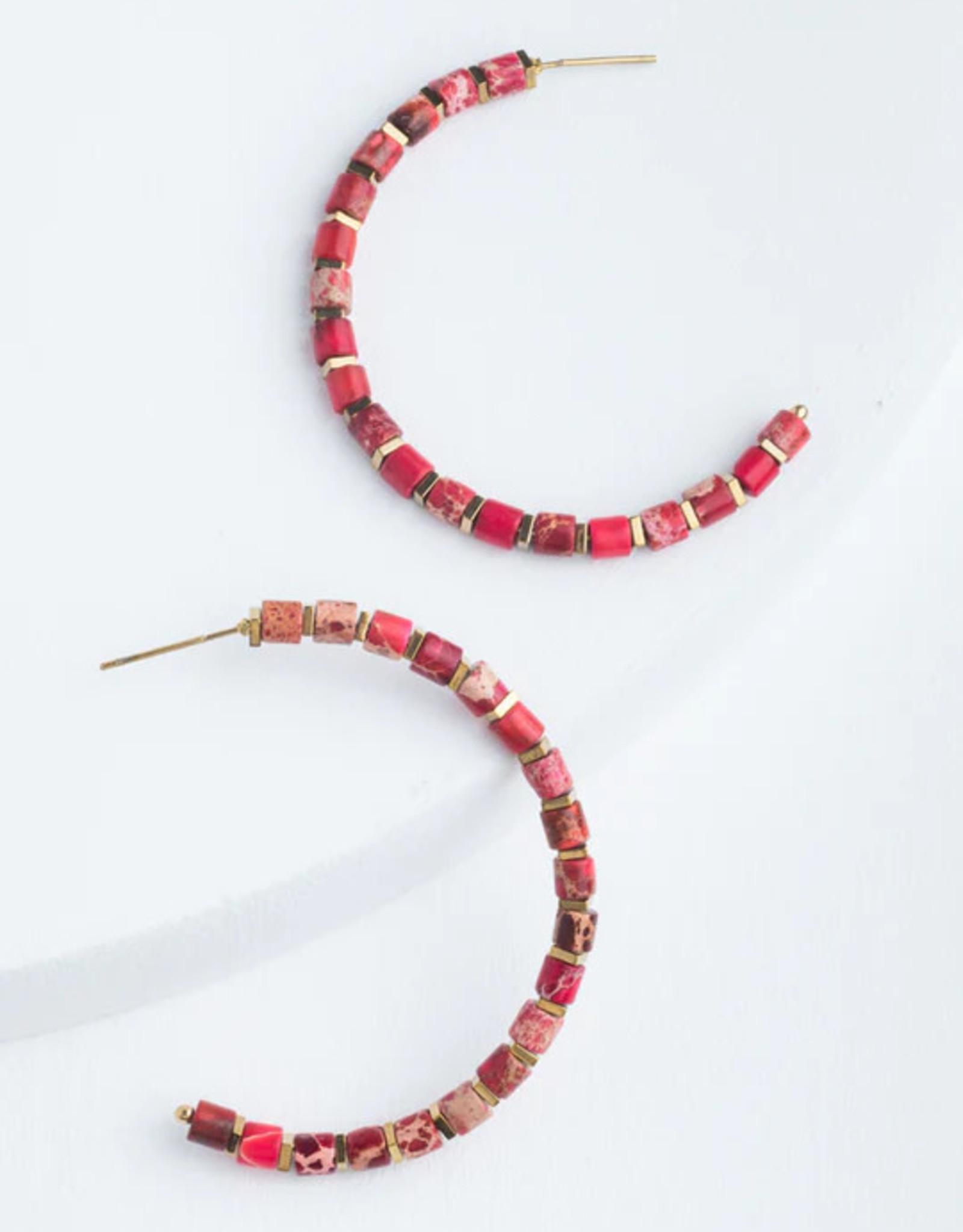 Starfish Project Your New Favorite Hoops in Scarlet