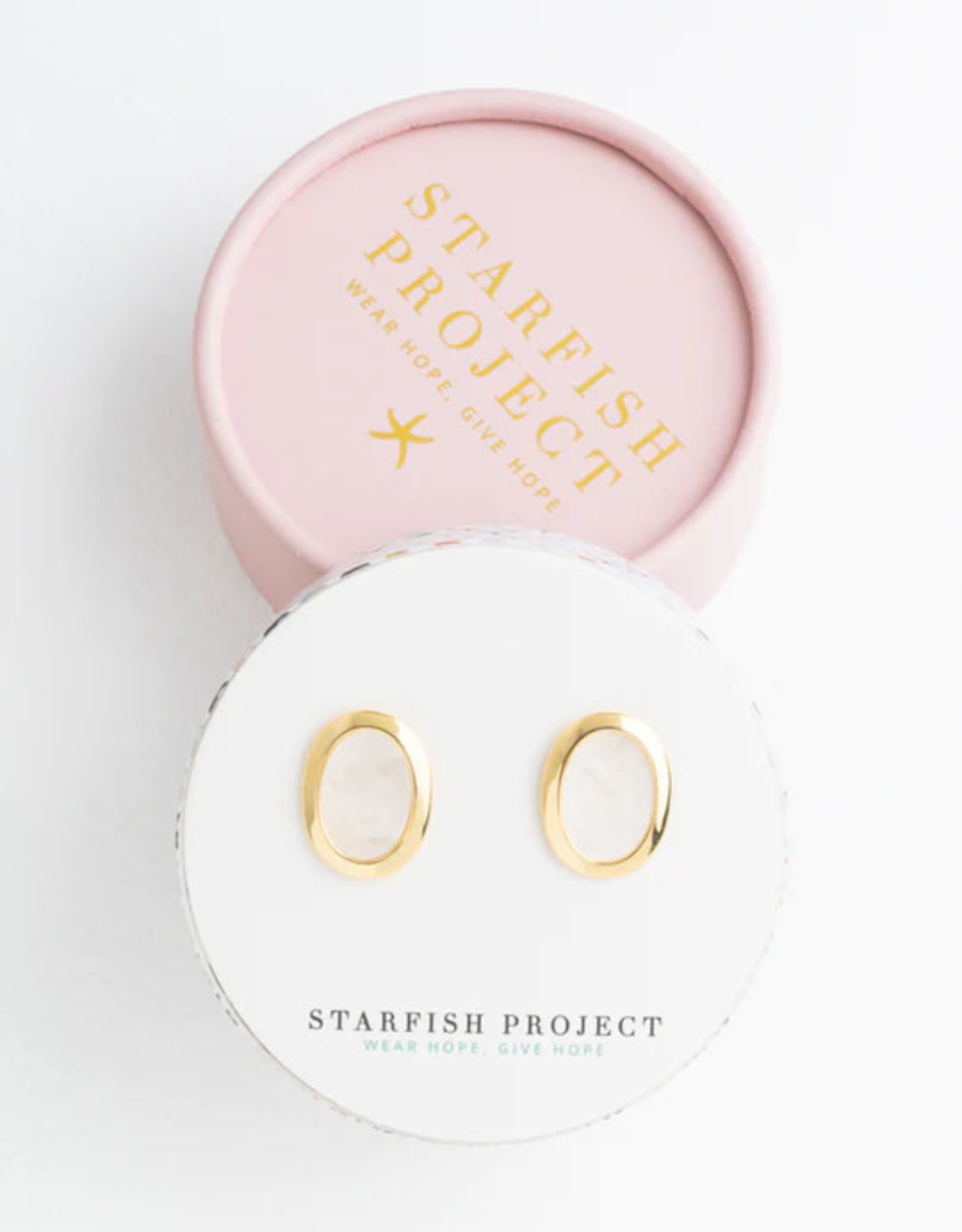 Starfish Project Reflection Studs in Ivory