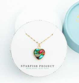 Starfish Project Love in Bloom Jasper Necklace