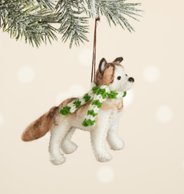 Serrv Husky Ornament