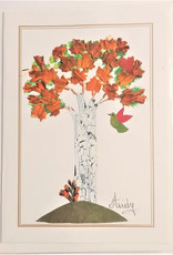 Pampeana Aspen Tree Greeting Card