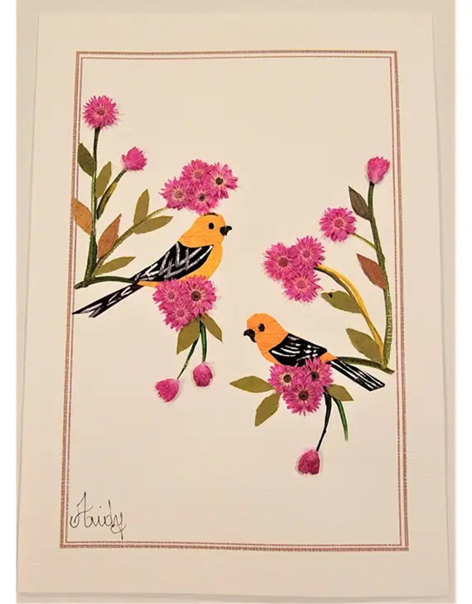 Pampeana Goldfinch Greeting Card