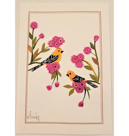 Pampeana Goldfinch Greeting Card