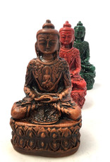 Ganesh Himal Small Green Ceramic Buddha