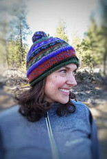 Ganesh Himal Knit Hat with Pom Pom