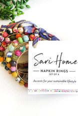 Ganesh Himal Recycled Sari Napkin Rings