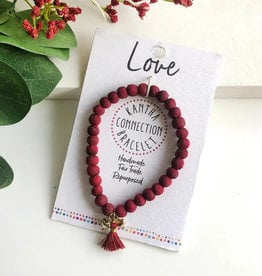 WorldFinds Kantha Connection Bracelet - Love