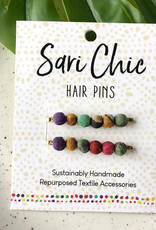 WorldFinds Kantha Bead Hair Pins
