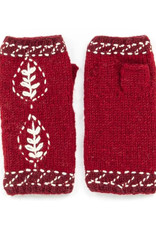 Lost Horizons Akari Wool Handwarmers (Red)