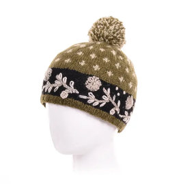 Lost Horizons Lydia Wool Hat (Olive)