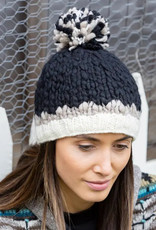 Lost Horizons Queenie Wool Beanie (Black)