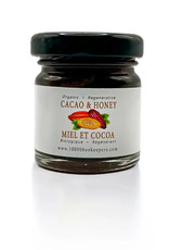 African Bronze Honey Organic Cacao Nibs & Honey Mini Jar