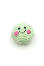 Pebble Friendly Pistachio Macaron Rattle