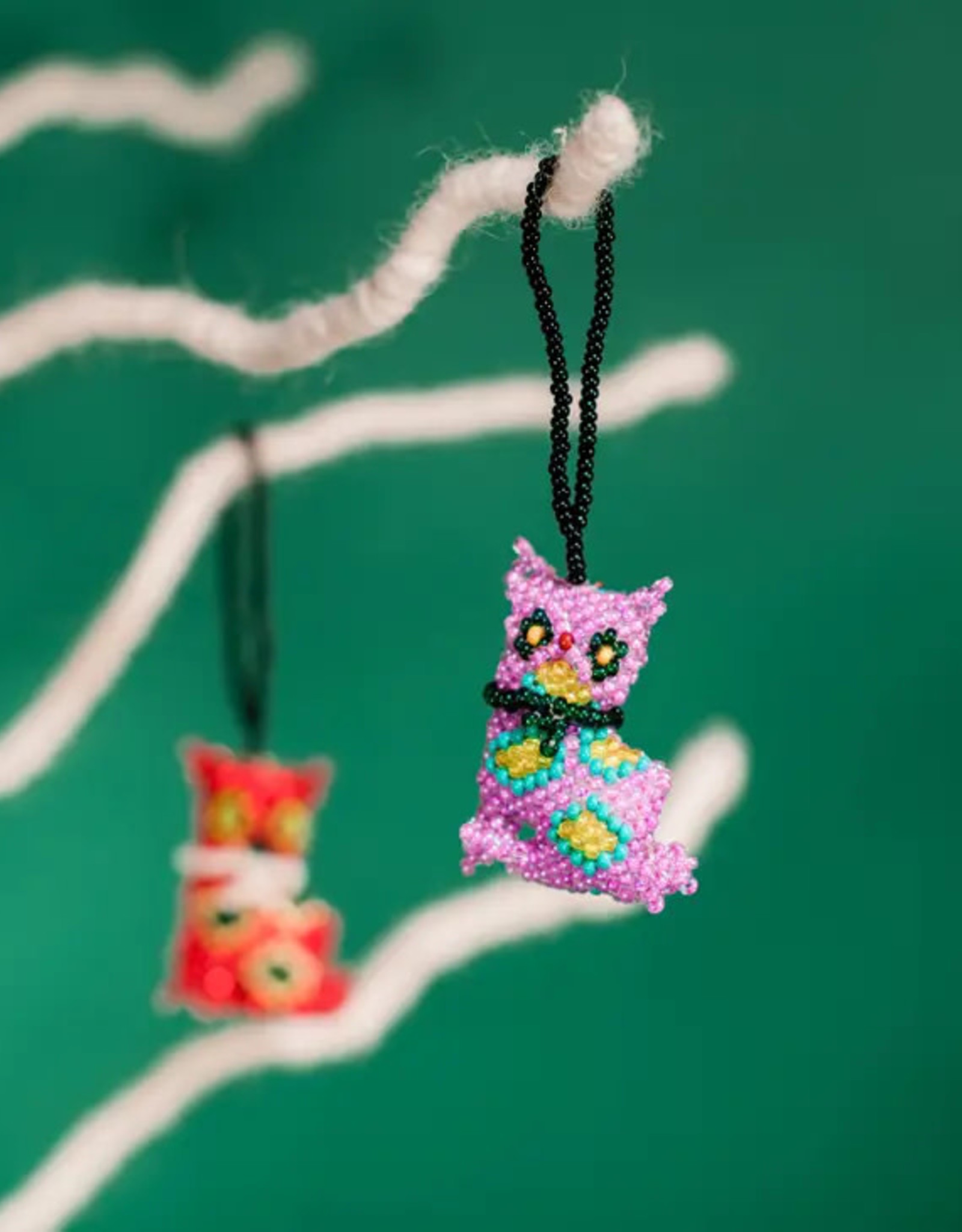 Lucia's Imports Cat Beaded Ornament