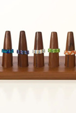 Lucia's Imports Colorful Beaded Ring