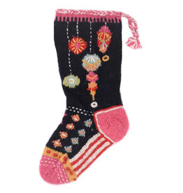 Lost Horizons Pink Ornaments Stocking