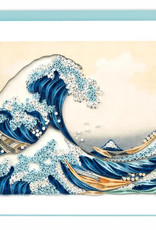 Quilling Card Quilled Great Wave Of Kanagawa, Hokusai- Artist Series