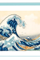 Quilling Card Quilled Great Wave Off Kanagawa, Hokusai- Artist Series