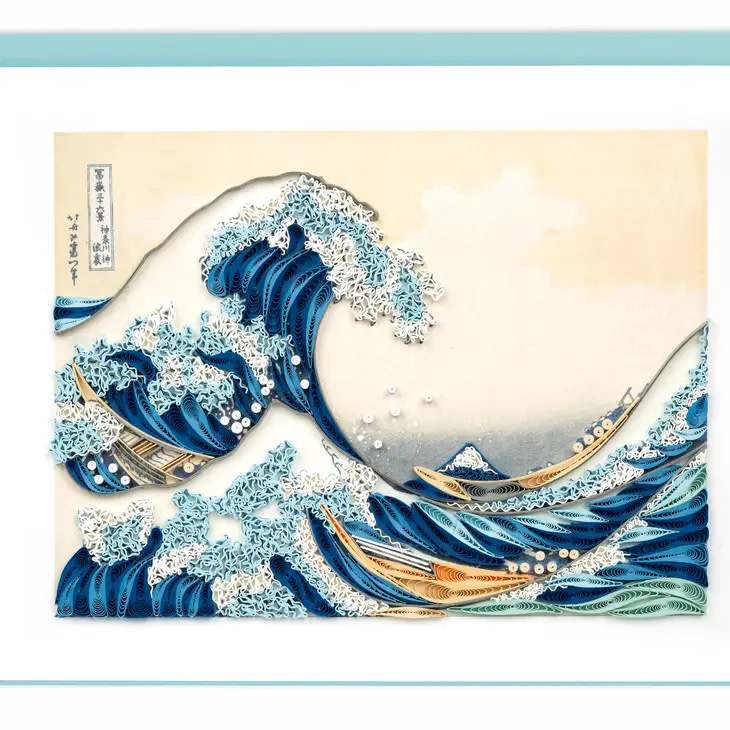 The Great Wave off Kanagawa, Hokusai- Artist Series - Bunyaad