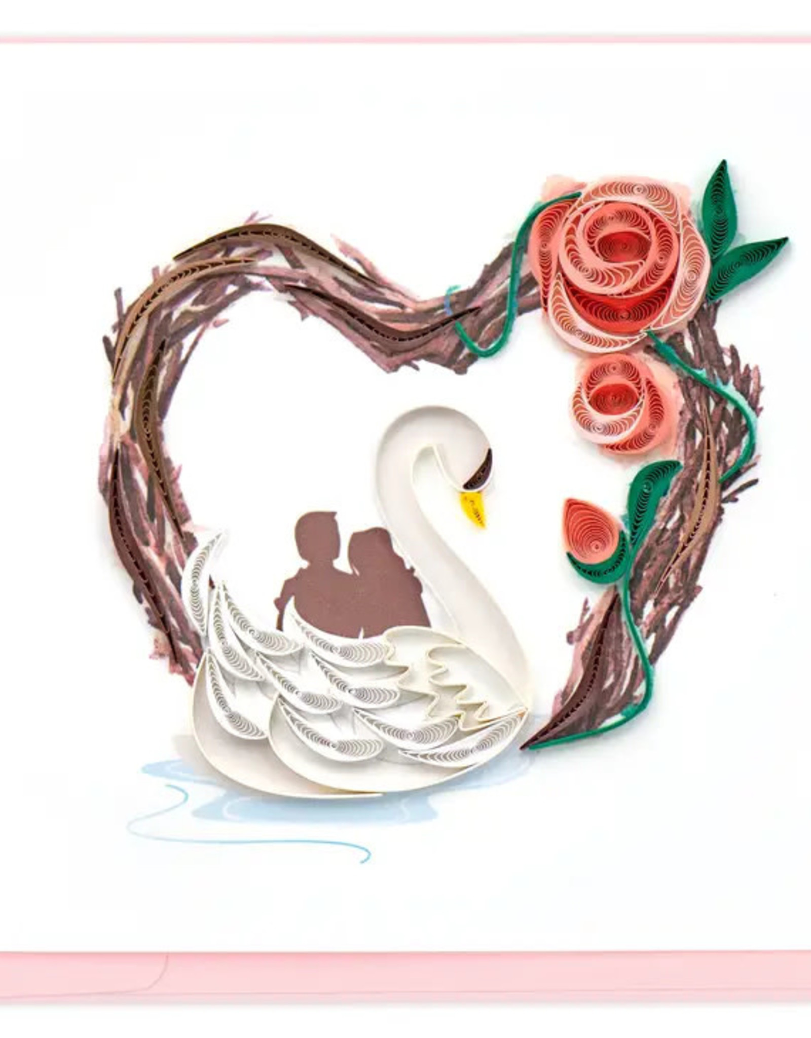 Quilling Card Quilled Tunnel of Love Card