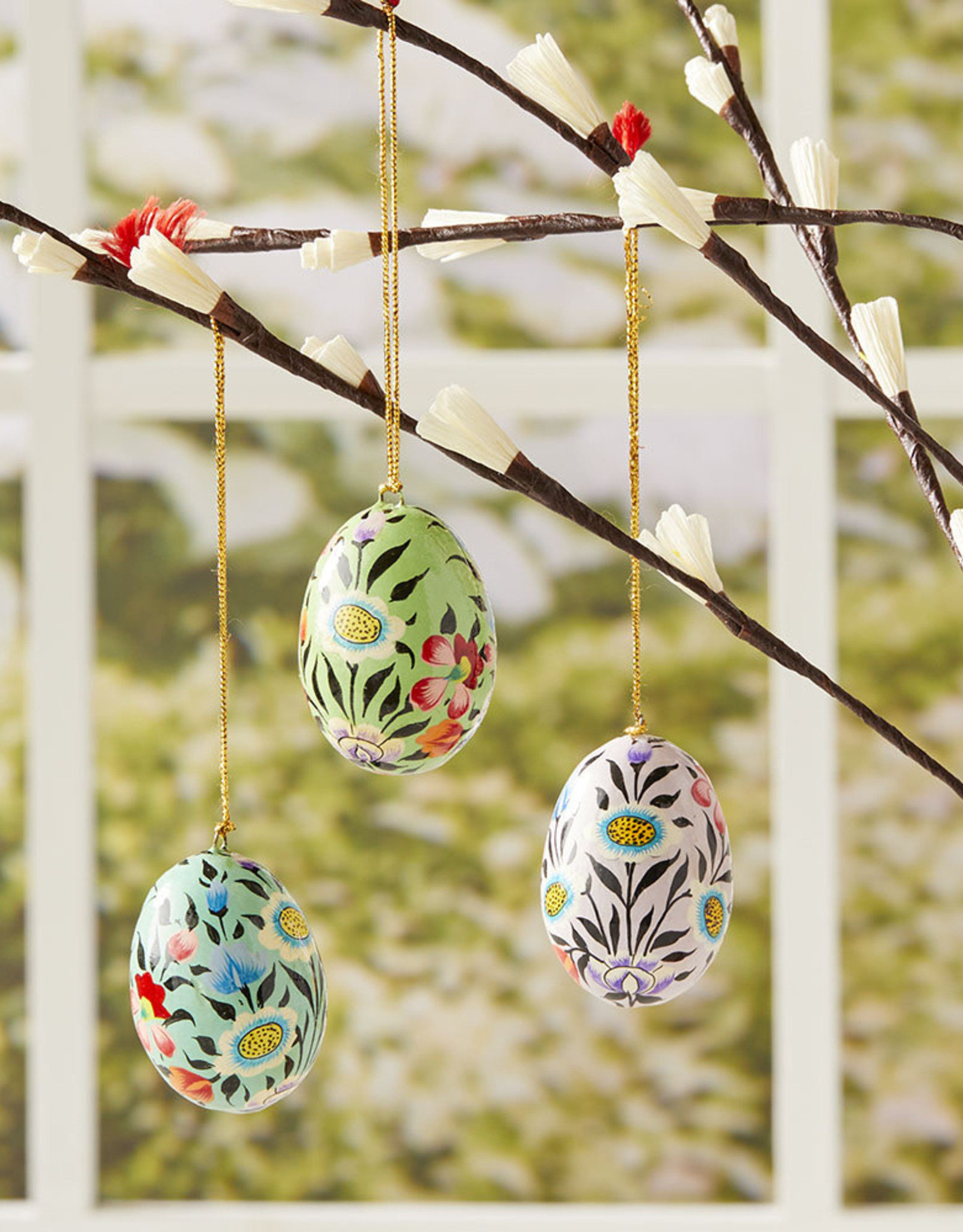 Serrv Kashmiri Egg Ornament
