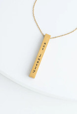 Starfish Project Justice Gold Bar Necklace