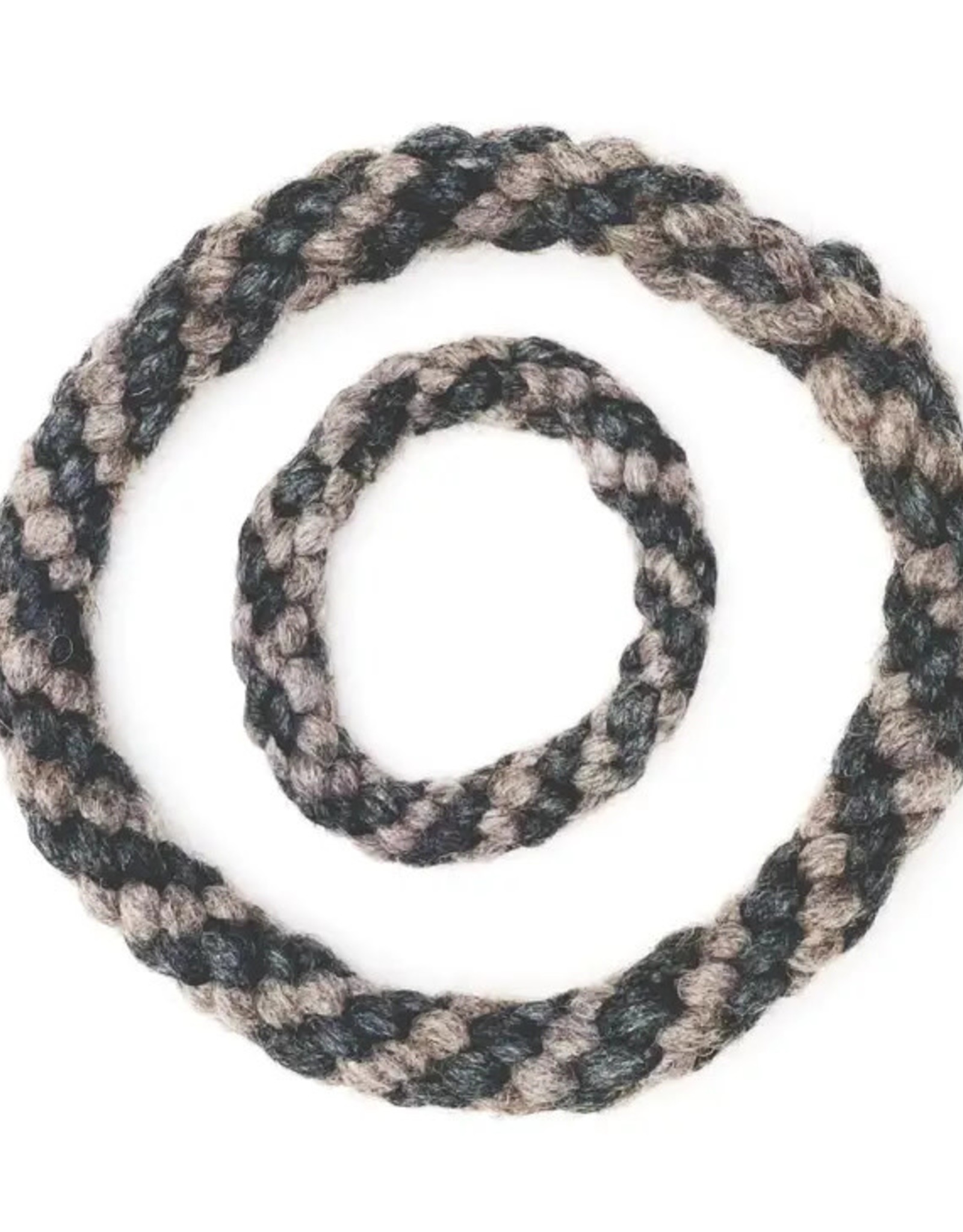 Dharma Dog Karma Cat Rope Ring Toy Cream/Grey