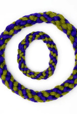 Dharma Dog Karma Cat Rope Ring Toy Purple/Green