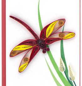 Quilling Card Quilled Dragonfly Gift Enclosure Mini Card