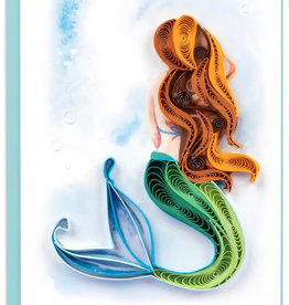 Quilling Card Quilled Mermaid Gift Enclosure Card