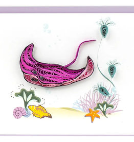 Quilled Dragonfly Gift Enclosure Mini Card