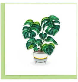 Quilling Card Quilled Monstera Everyday Greeting Card