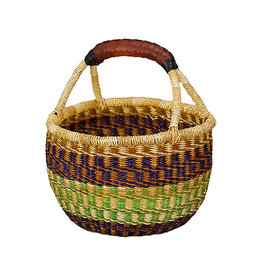 African Market Baskets Small Bolga Basket