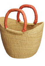 African Market Baskets Mini Shopping Tote (Assorted Colors)