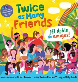 Barefoot Books Twice as Many Friends / El doble de amigos (Paperback with Audio and Video)