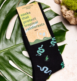 Conscious Step Socks that Protect Tropical Rainforests (Snakes)