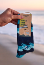 Conscious Step Socks that Protect Oceans (Waves)
