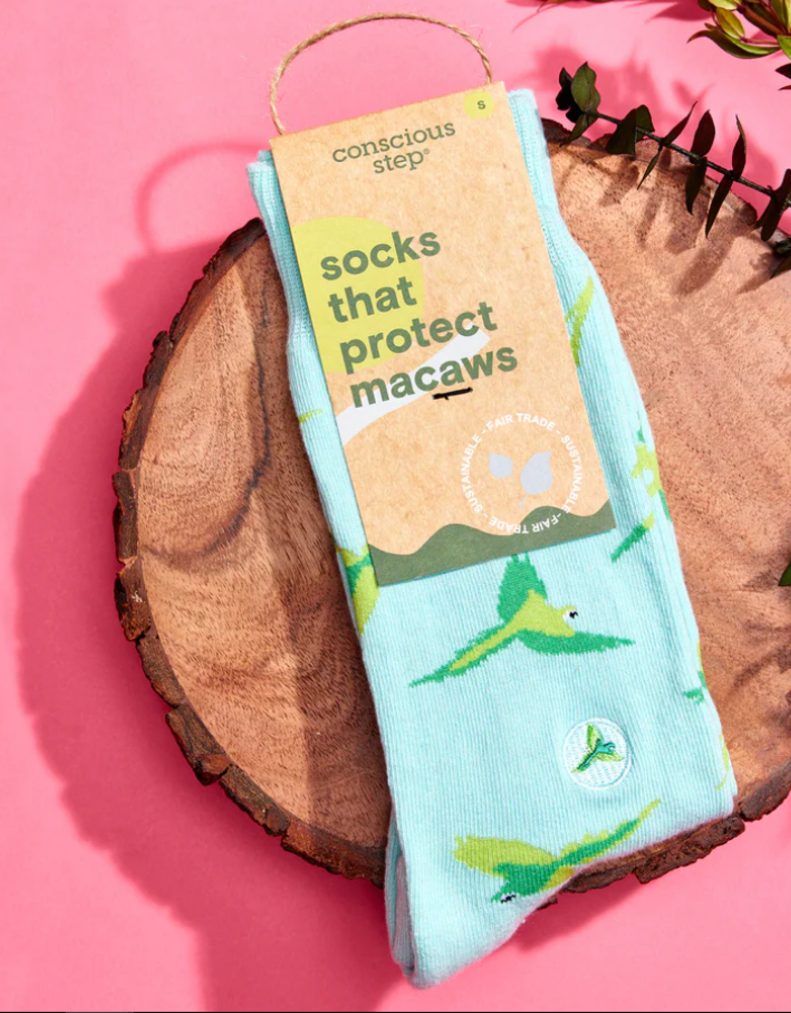 Conscious Step Socks that Protect Macaws