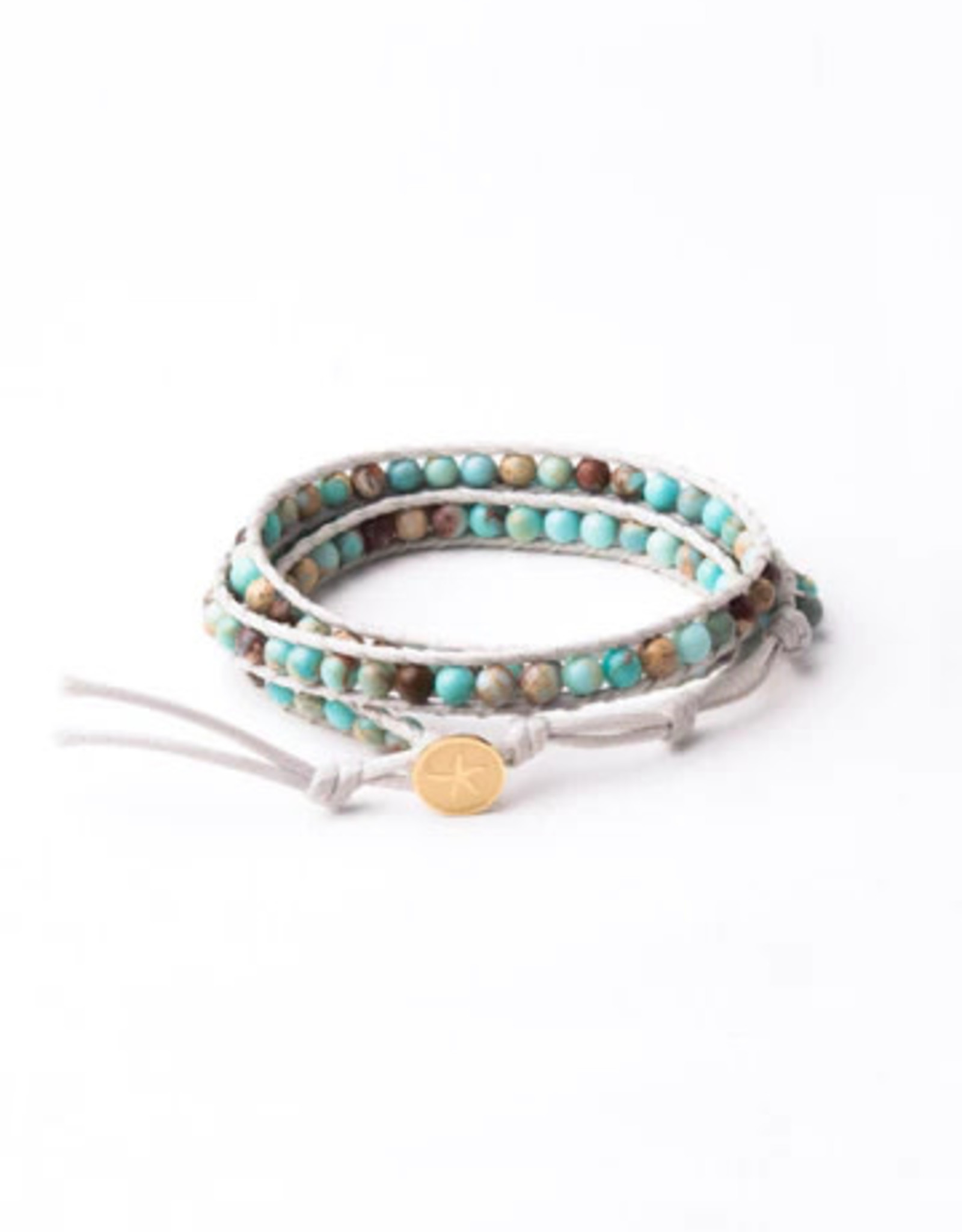 Starfish Project Turquoise Joy Wrap Bracelet